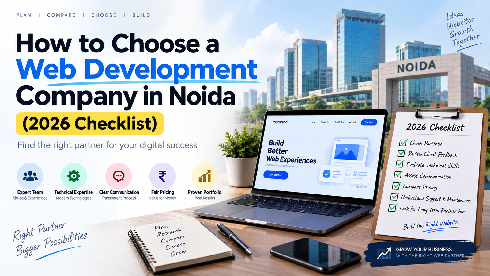 How to Choose a Web Development Company in Noida (2026 Checklist)